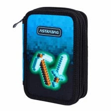 Τριπλή νεσεσέρ με αξεσουάρ ASTRABAG Pixels, AC31, 20,5 x 13 x 6 cm