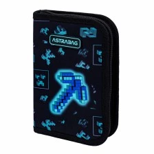 Μονό νεσεσέρ με αξεσουάρ, Astra, Dark Pixel, AC11, 20 x 14 x 3,5 cm