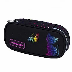 Μονό νεσεσέρ χωρίς αξεσουάρ, Head, χρυσό εφέ γατάκι, AC6, 22 x 9 x 5 cm