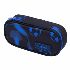 Μονή τσάντα χωρίς αξεσουάρ, Head, νέον μπλε ποδόσφαιρο, AC6, 22 x 9 x 5 εκ.