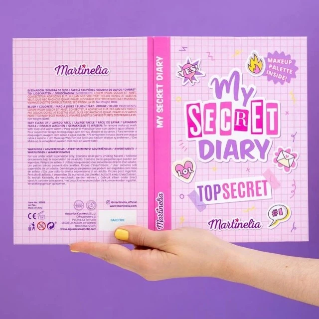 Super Girl Makeup Palette, Secret Diary