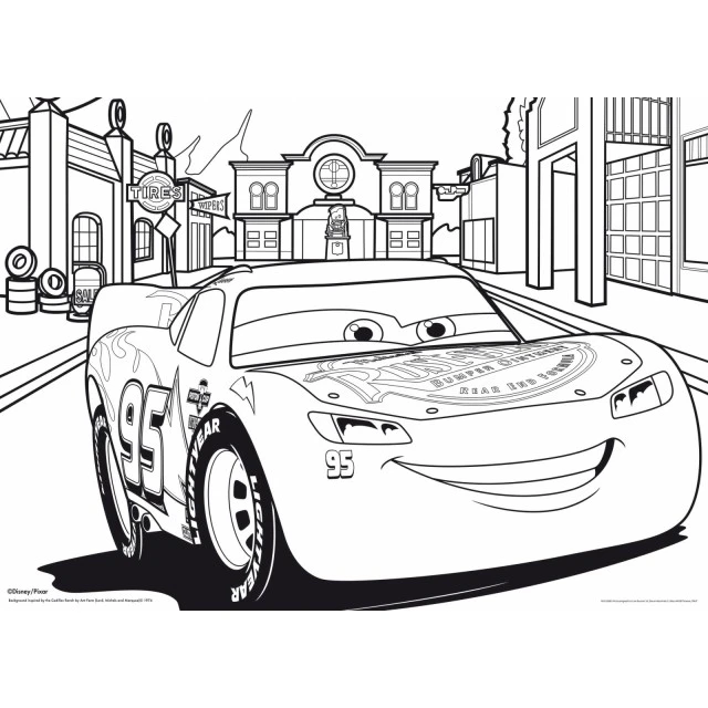 Παζλ, Lisciani, Cars 3, Παζλ διπλής όψης 108 τεμαχίων