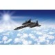 Συναρμολογημένο μοντέλο Airplane Lockheed SR-71 Blackbird, 15 μέρη