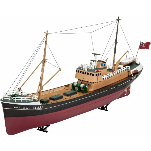 Τράτα για ψάρεμα Βόρειας Θάλασσας - Prefab Model