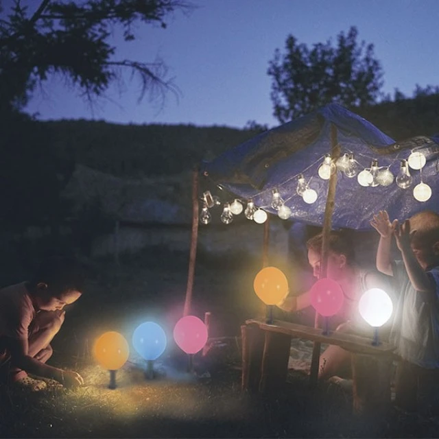 Φωτεινό μπαλόνι LED με 20 ώρες φως, 25 cm