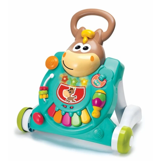 Διαδραστικό παιχνίδι, Infantino, B Kids, 3 σε 1 Στράτα μωρού και τραπεζάκι για άλογα, Μπλε