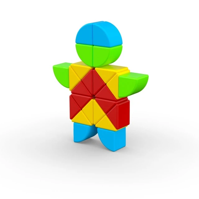 Μαγνητικός κατασκευαστής, Geomag, Magicube, 24 τεμάχια