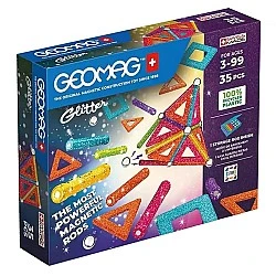 Magnetic constructor Glitter Panels 535, 35 μέρη