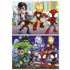 Puzzle, Educa, Spidey και οι καταπληκτικοί φίλοι του, 2 x 48 κομμάτια