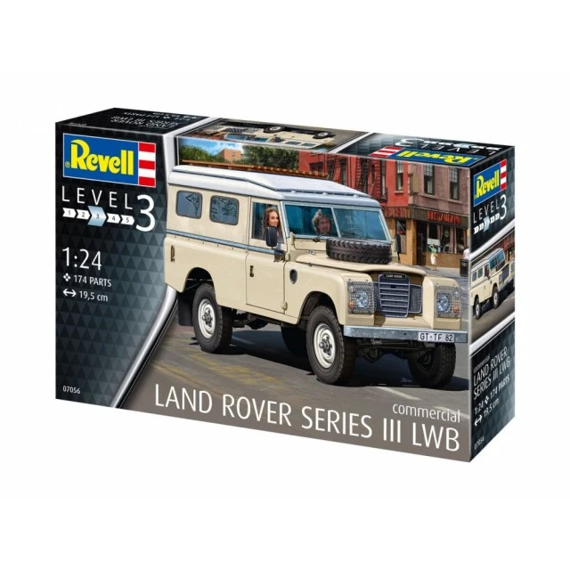 Συναρμολογούμενο μοντέλο Land Rover Series III LWB 109, 174 κομμάτια
