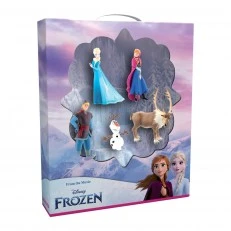 Σετ συλλεκτικές φιγούρες Walt Disney, Bullyland, Disney 100 Platinum Frozen, 5τμχ.