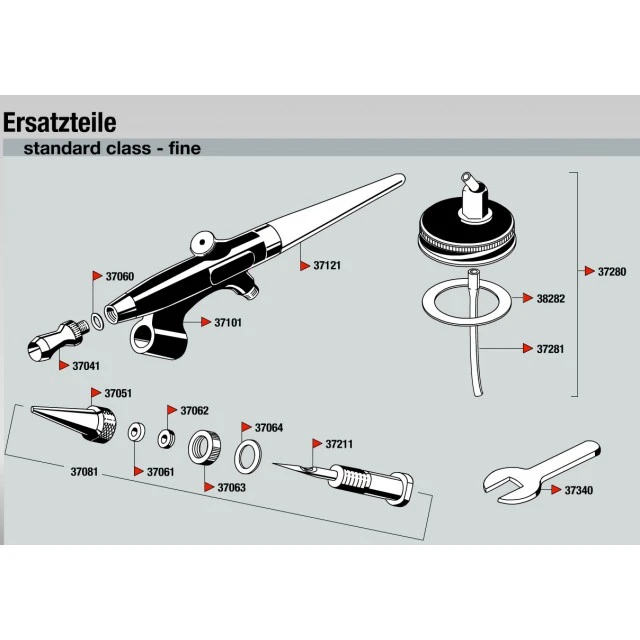 Κιτ ζωγραφικής με αερογράφο, Revell, Standard Class
