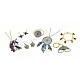Creative Set, Buki France, Be Teens, DIY Shrink Plastic Jewelry, 7 Pieces