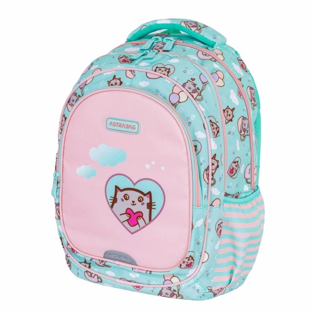 Σχολικό σακίδιο, ASTRABAG Cats, AB300, 42 x 30 x 19 cm