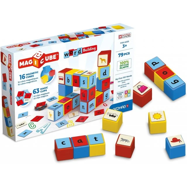 Μαγνητικός κατασκευαστής Magicube, Δημιουργία λέξεων 259, 79 κομμάτια