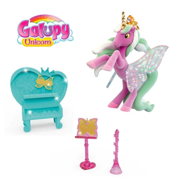 Μουσικό σετ Galupy Unicorn, 4 μέρη