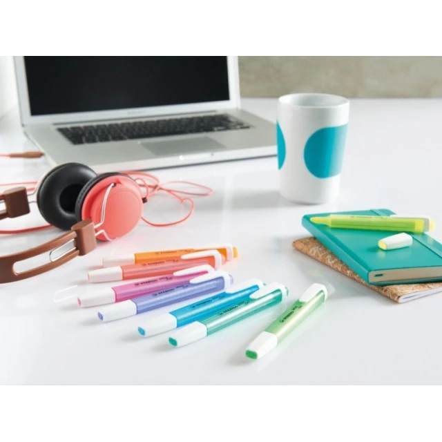 Σετ δείκτες κειμένου, Stabilo, Swing Cool Fluorescent ST275/6-3, 6 χρώματα
