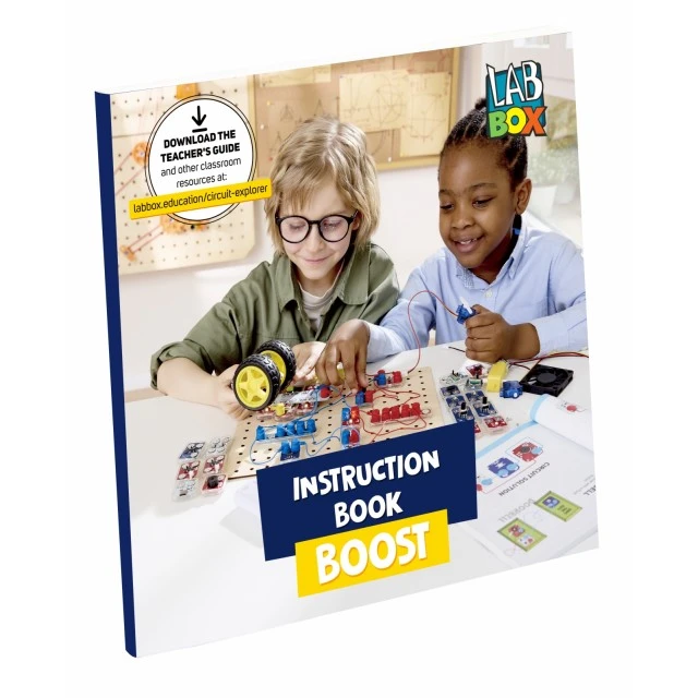 Εκπαιδευτικό σετ, Hape, LabBox, Εξερεύνηση κυκλώματος, Ανεβάζοντας επίπεδο, 47 τεμάχια