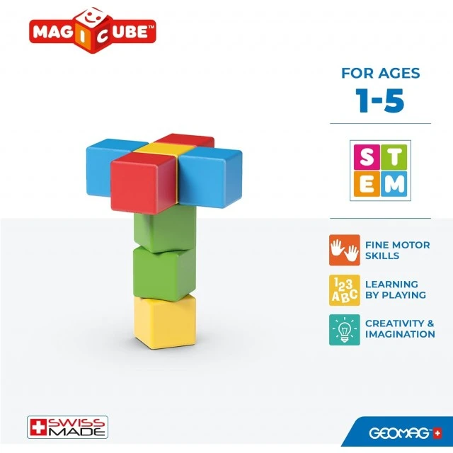 Μαγνητικός κατασκευαστής Magicube, Creative, 8 κομμάτια