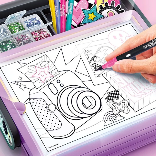 Σετ δημιουργικής δημιουργίας, Canal Toys, 3 σε 1 Diamond Art Studio