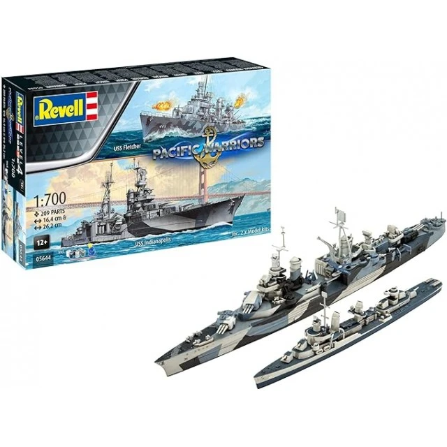 Μοντέλο συναρμολόγησης, Revell, Σετ δώρου, πλοία Pacific Warriors, με αξεσουάρ