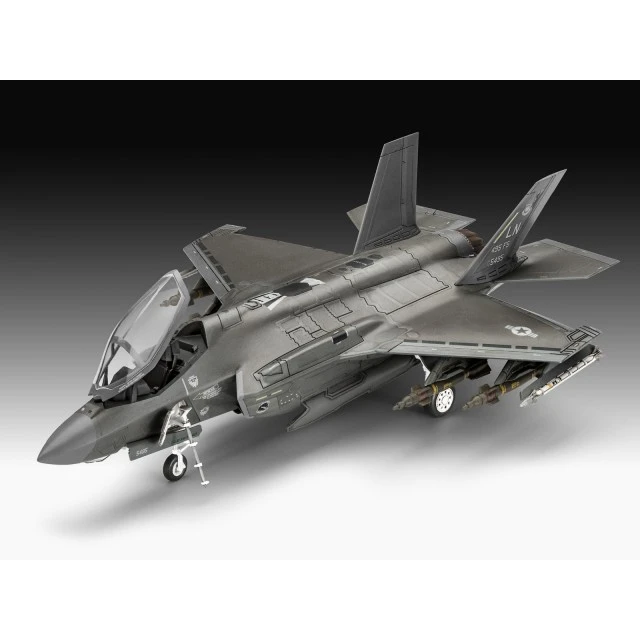 Μοντέλο συναρμολόγησης, Revell, μαχητικό αεροσκάφος Lockheed Martin F-35 A Lightning II, 143 εξαρτήματα