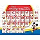Εκπαιδευτικό παζλ, Educa, Mickey and Friends, Alphabet, 81 τεμάχια