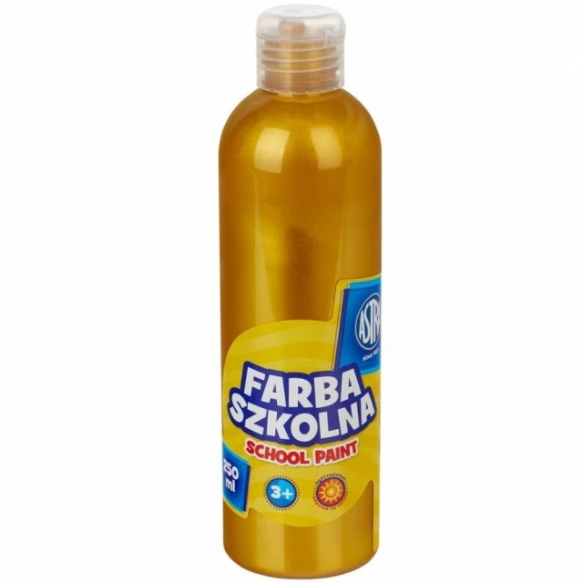 Φοιτητικό χρώμα, Astra, Μεταλλικό χρυσό, 250 ml