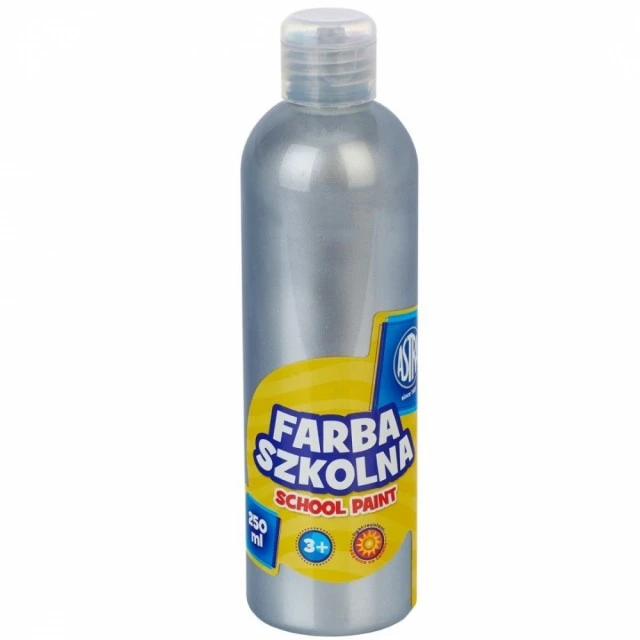 Φοιτητικό χρώμα, Astra, Μεταλλικό ασημί, 250 ml