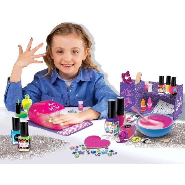 Δημιουργικό κιτ, Lisciani, Barbie, βερνίκια νυχιών DIY