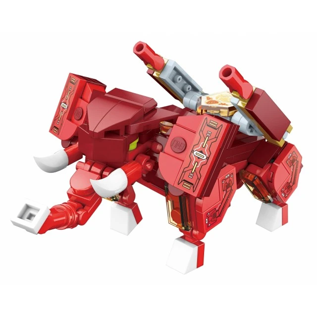Κατασκευαστικό σετ Mechanical Beasts, κύβος με θωρακισμένα τέρατα, 177 κομμάτια