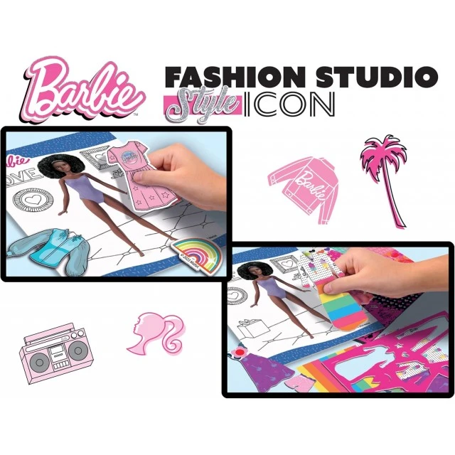 Δημιουργικό σετ, Lisciani, Barbie, Φάκελος στούντιο μόδας, Εικονίδιο μόδας