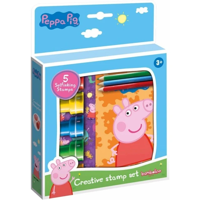 Δημιουργικό σετ, γραμματόσημα, Totum, Peppa Pig