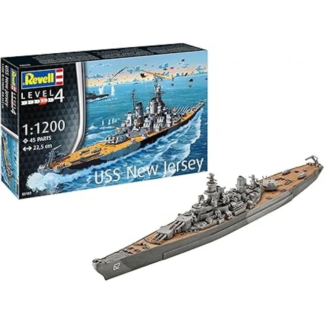 Μοντέλο συναρμολόγησης, Revell, Θωρηκτό USS New Jersey
