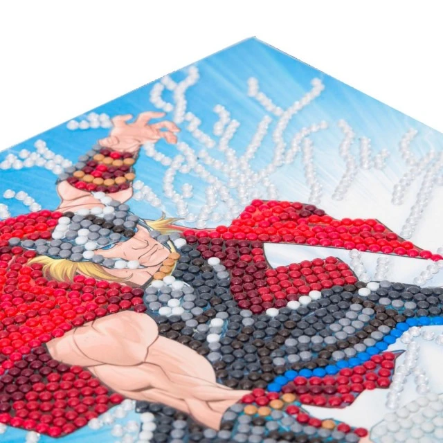 Σετ ευχετήριων καρτών ζωγραφικής Thor με διαμάντια, 18 x 18 cm