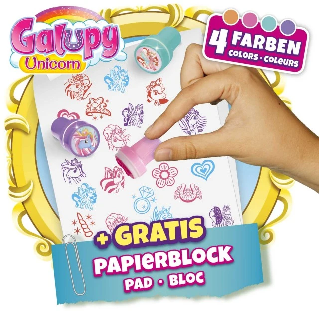 Σετ γραμματοσήμων Galupy Unicorn, 20 τεμάχια