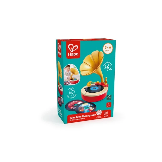 Παιδικό ρετρό γραμμόφωνο, Hape