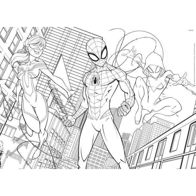 Παζλ, Lisciani, Spiderman, Διπρόσωπο παζλ 60 τεμαχίων