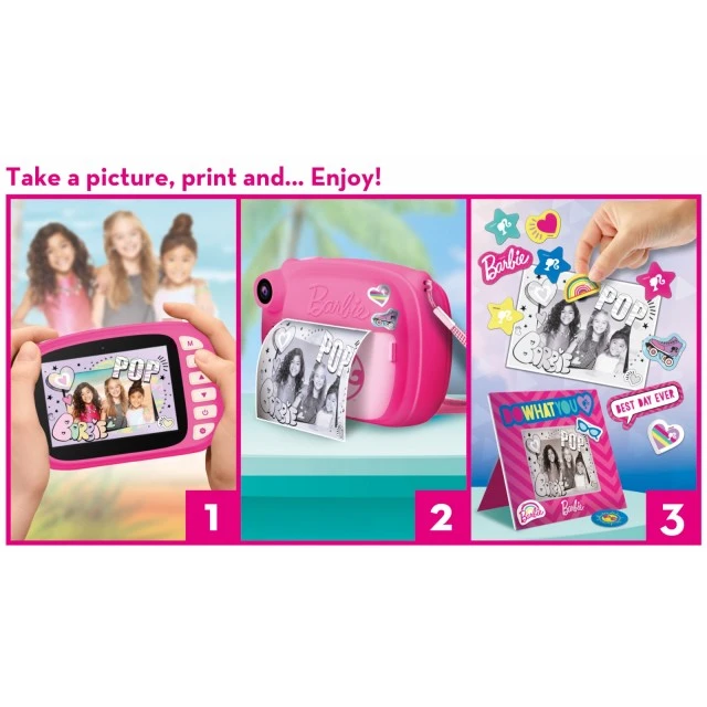 Παιδική κάμερα instant, Lisciani, Barbie