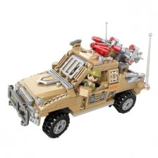 Κατασκευαστής Στρατιωτικό τζιπ με εξοπλισμό μάχης, 281 εξαρτήματα
