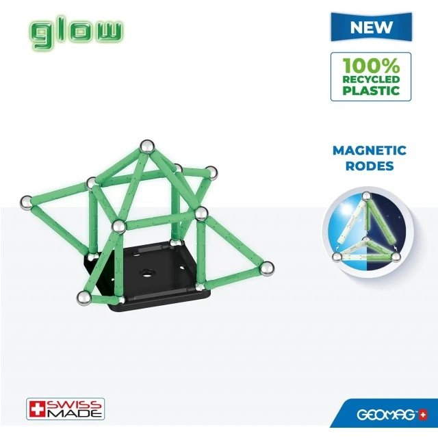 Μαγνητικός κατασκευαστής Glow 329, 42 μέρη