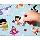 Δημιουργικό κιτ, Hape, βιβλίο με απλικέ από αλουμινόχαρτο, Νεράιδες