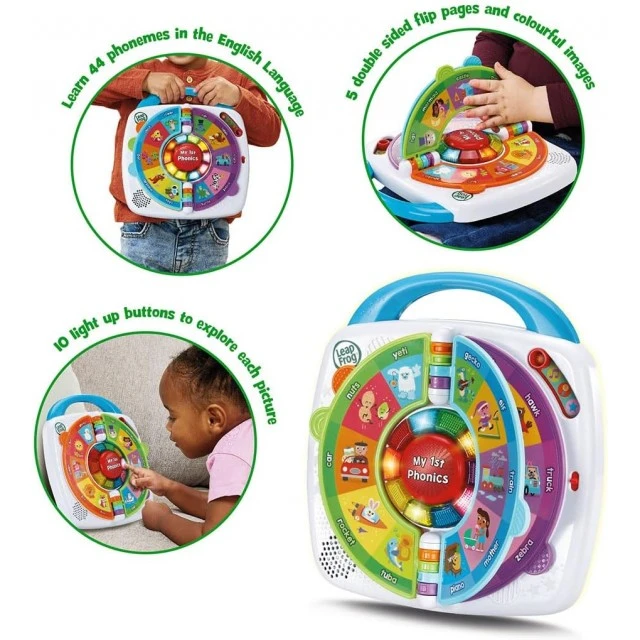 Διαδραστικό παιχνίδι, Vtech, Leap Frog, Η Πρώτη μου Φωνολογία, Spin and Learn