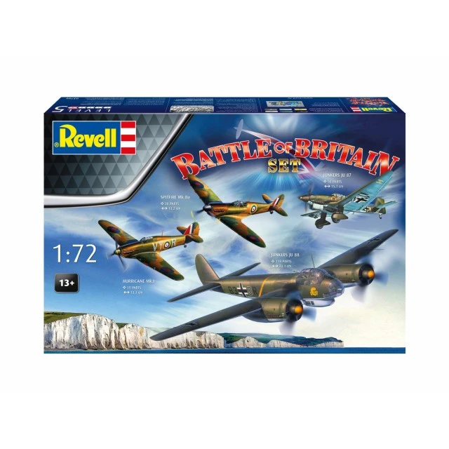 Κιτ μοντέλου συναρμολόγησης, Revell, 85η επέτειος της Μάχης της Βρετανίας, 232 τεμάχια