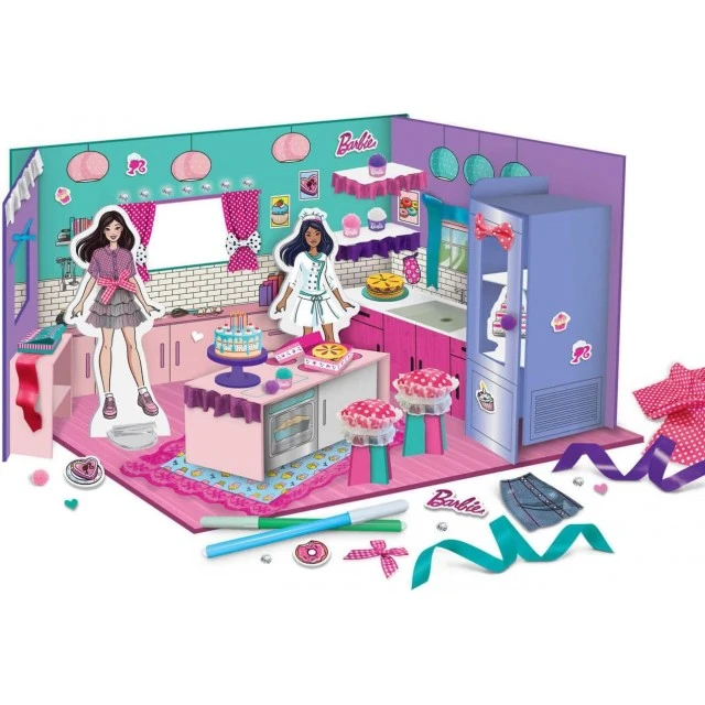 Δημιουργικό κιτ, Lisciani, Barbie, DIY κουζίνα Barbie