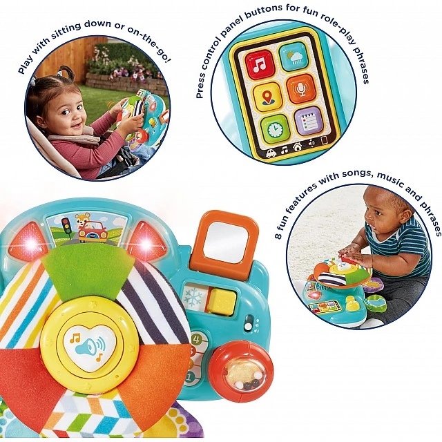 Διαδραστικό παιχνίδι, Vtech, τιμόνι μωρού