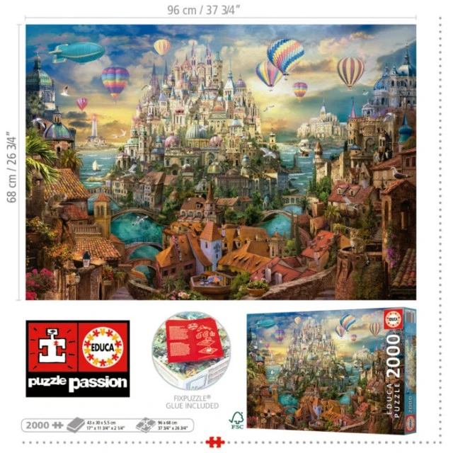 Παζλ City of Dreams, 2000 κομμάτια