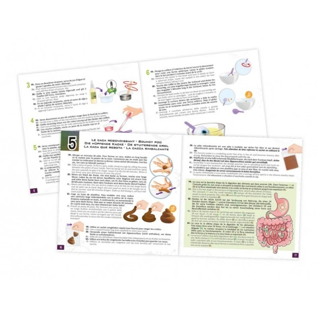 Εκπαιδευτικό Mini Lab Kit, Crazy Experiments, 12 τεμάχια