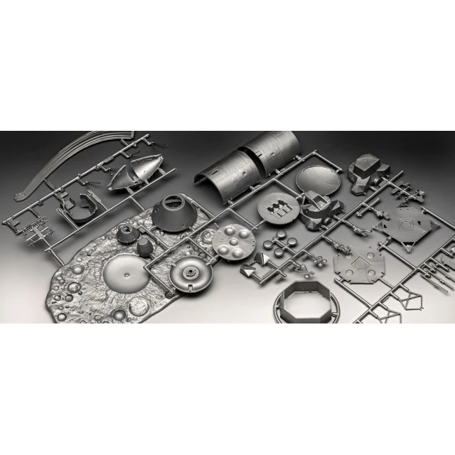 Apollo 11 Columbia and Eagle Prefab Model Kit, 60 Τεμάχια
