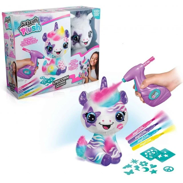 Δημιουργικό σετ, Canal Toys, Λούτρινο παιχνίδι χρωματισμού, Χαριτωμένος μονόκερος